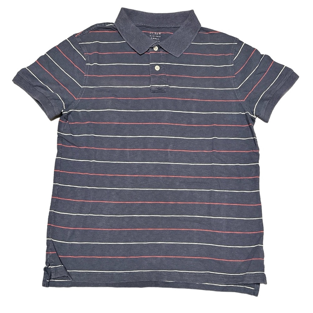 Striped J. Crew Polo